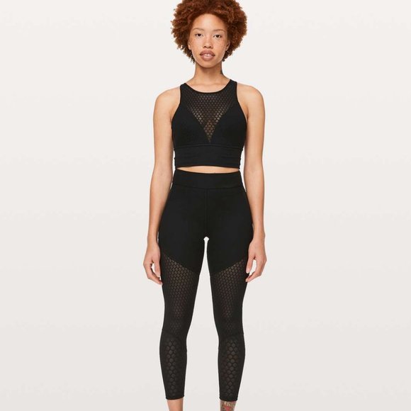 Lululemon Lab Geo Set Bra & High Rise Leggings